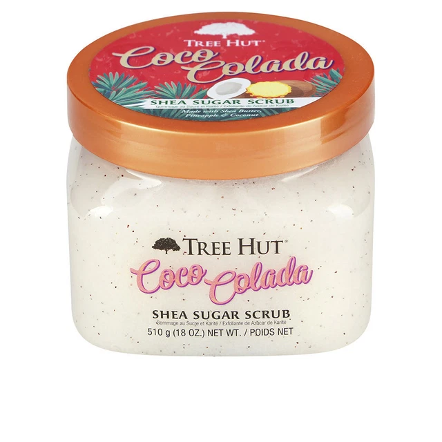 Cosmétique Corps Tree Hut unisex EXFOLIANTE de azúcar coco colada 510 gr