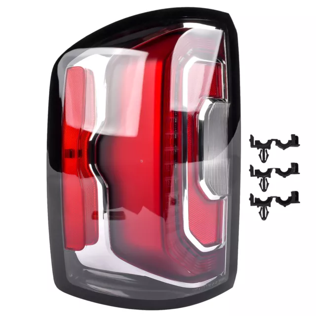 Left Side Tail Light Fits for GMC Sierra Denali Rear brake Tail Lights 2016-18