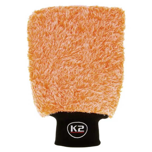 K2 Auto Waschhandschuh Mikrofaser Autowäsche Handwäsche Wash Mitt