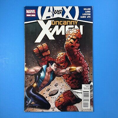 Uncanny X-MEN (Vol. 2) #12 NAMOR VS THING Marvel Comics 2012 Avengers AVX
