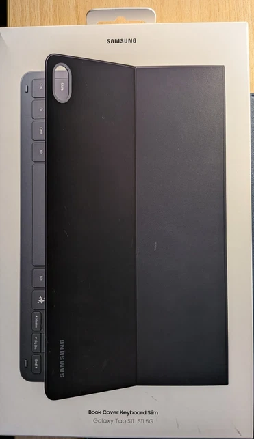 ORIGINAL SAMSUNG GALAXY Tab S11 Book Cover Keyboard Slim EF DX730 Case 
