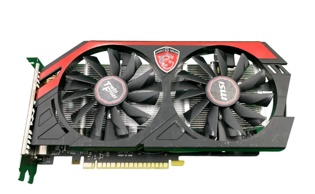 Geforce Gtx 750 Ti Twin Frozr Oc 2gb MSI TWIN FROZR NVIDIA GeForce GTX 750 Ti 2GB GDDR5 - USED £28.79
