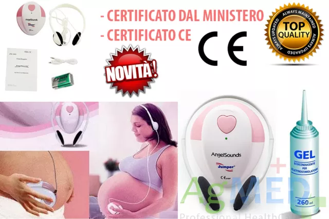 Enfant Foetal Doppler Angel Sound Cœur Portable Moniteur Angelsounds