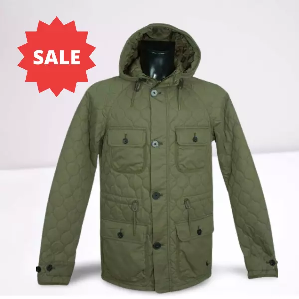 Hombre Niño Jack Wills Chaqueta Abrigo Cremallera Con Capucha Talla Xs Excl...