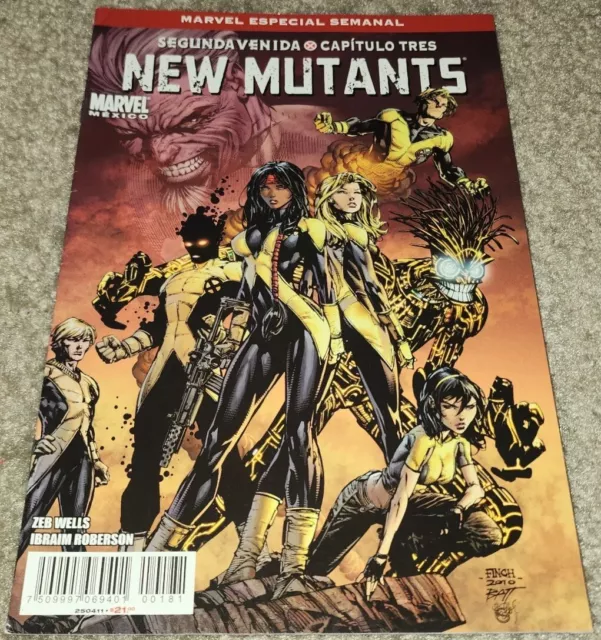 Scarce HTF New Mutants 12 MX Chapter 3 1:25 David Finch Variant Second Coming 10