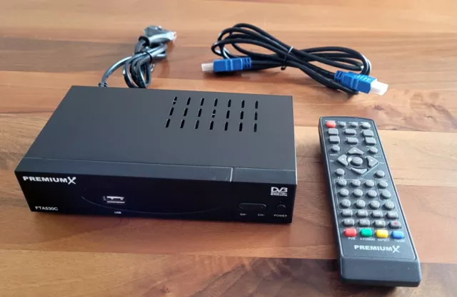 PremiumX Full HD Digital Kabel Receiver FTA 530C 1080p DVB-C/C2 WiFi