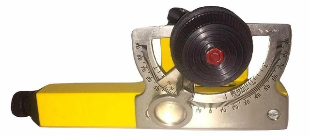 Strumento topografico di base del clinometro per percentuale e grado di...