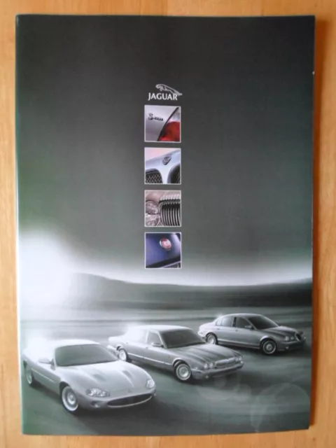 JAGUAR DAIMLER RANGE 2000 40p Prestige Brochure - XK8 XKR XJ8 Super V8 Sovereign