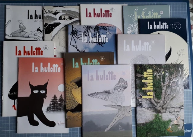 PIERRE DÉOM La Hulotte 12 numéros entre 2010 et 2018 Faune