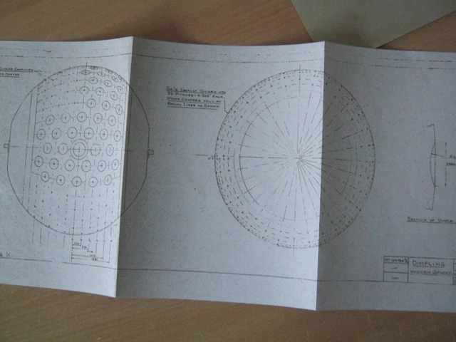 DAMBUSTERS RAIDS TECHNICAL Drawing For Trial Version Of Bouncing Bombs ...