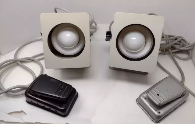 Lot2 Vintage X Ray Film Illuminator Viewer S & S X-Ray Products Inc Light TESTED