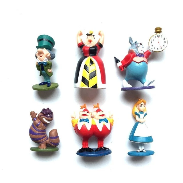 FIGURINE COLLECTION DISNEY Alice Au Pays Des Merveilles Lot 6