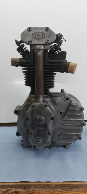 NSU OSL 201-251 Vorkrieg Motor mit offene Ventile