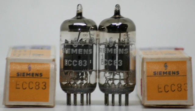 ecc83 Siemens tube valve 12ax7 nos ovp telefunken mullard röhre cv4004 ecc803s