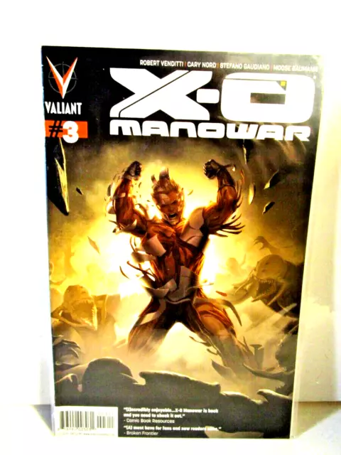 X-O Manowar #3 Cover A First Printing VALIANT COMICS ENTERTAINMENT 2012 Bagged B