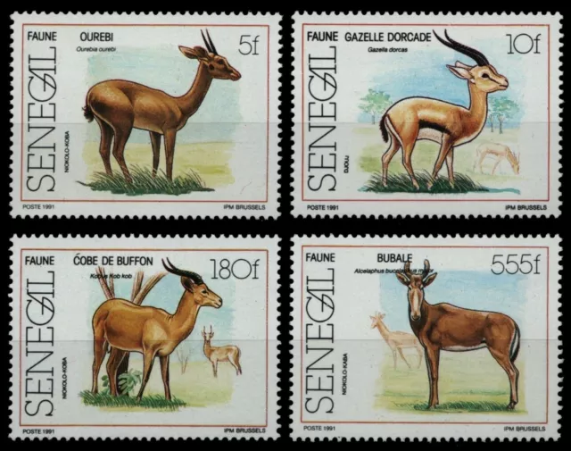 Senegal 1991 - Mi-Nr. 1127-1130 ** - MNH - Wildtiere / Wild animals