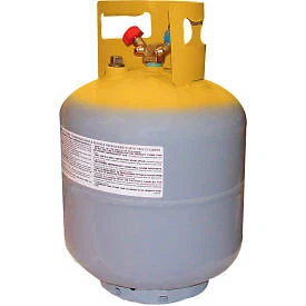 Mastercool 63010 50 lb D.O.T.  Refrigerant Recovery Tank Without Float Switch