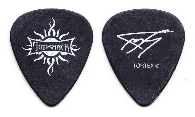 Godsmack Tony Rombola Signature Black Guitar Pick - 2007 Tour