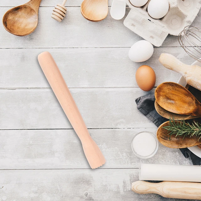 Morsetto Da Cuoio In Legno Di Faggio Akozon - Strumento Per Cucito Pelli E Fai-Da-Te
