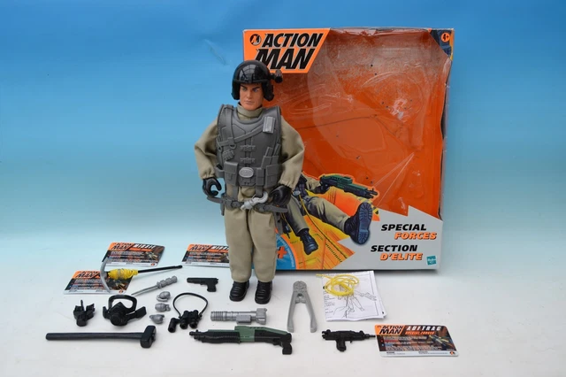 ACTION MAN SPECIAL forces figure in opened box PicClick UK