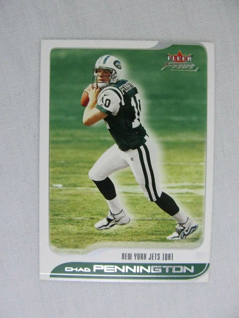 Chad Pennington New York Jets 2001 Fleer Focus Football Card 77