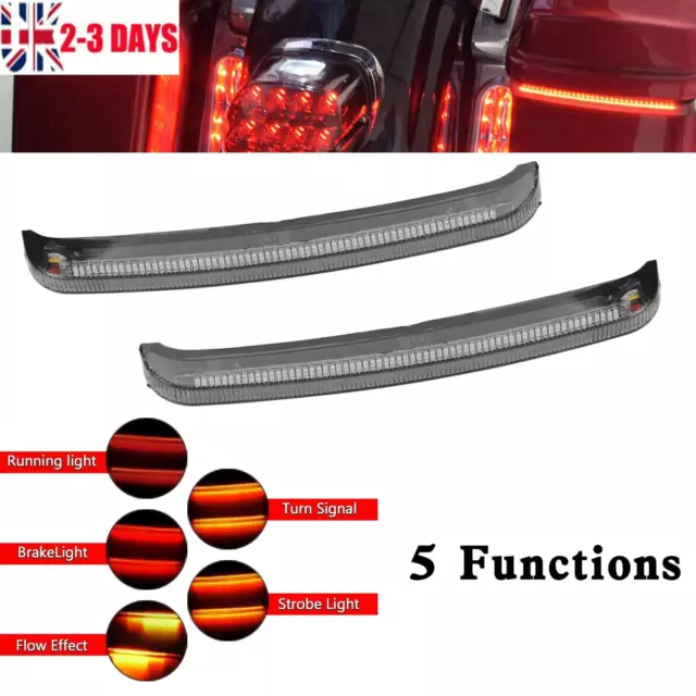 Saddlebag LED Flowing Turn Signal Light For Road Glide FLHR CVO 2014-2022 MB