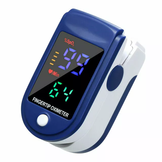 Fingertip Pulse Oximeter LED Display Blood Oxygen Saturation SpO2 Health Monitor 2