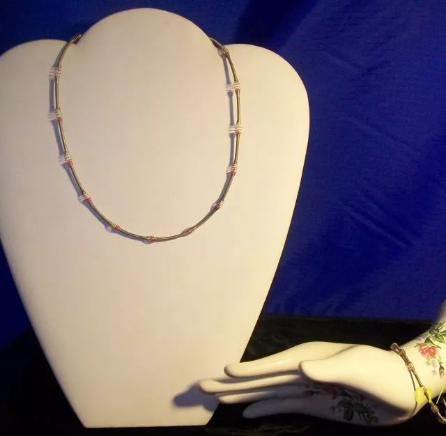 Contemporary Necklace & Bracelet Set