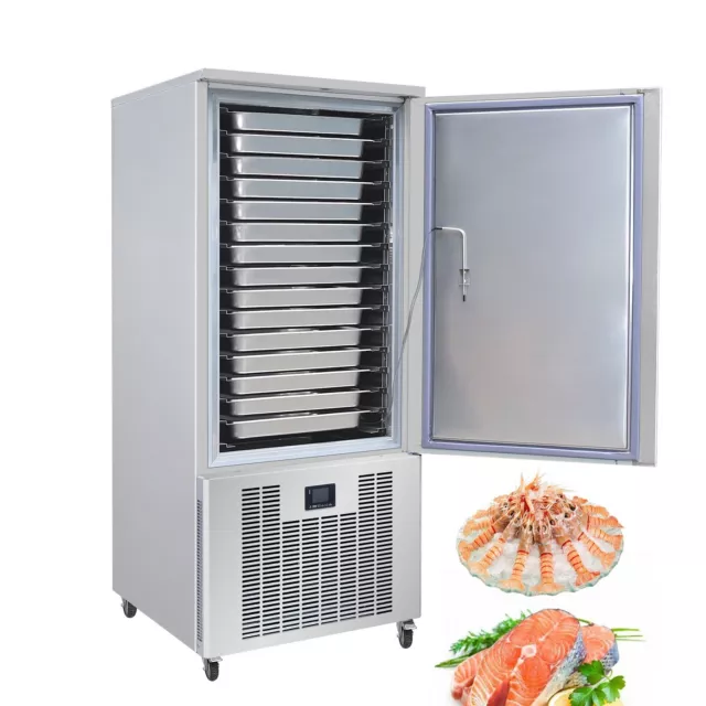 Kolice Commercial 15 Trays Blast Freezer,Chest Freezer,Restaurant Blast Chiller
