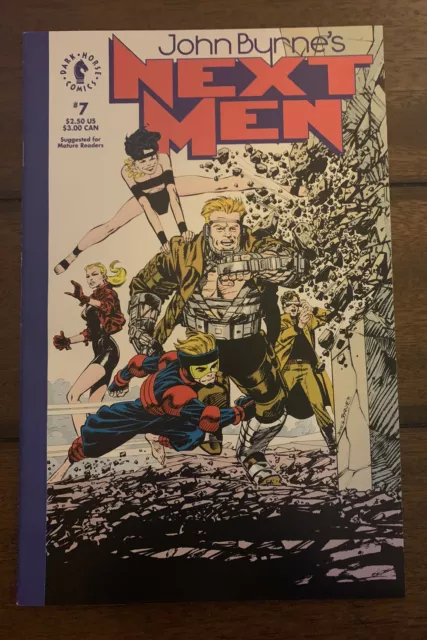 Dark Horse Comics John Byrne's Next Men #7 1992 NM Combined Shipping