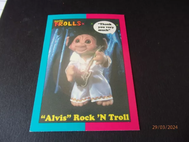 "Alvis" Rock N Troll - Norfin Trolls Series 1 - Card 10 - Collect A Card