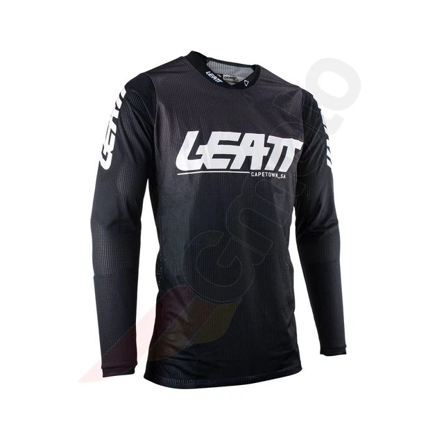 Camicia motocross offroad jersey leatt 4.5 V23 X-Flow nero L
