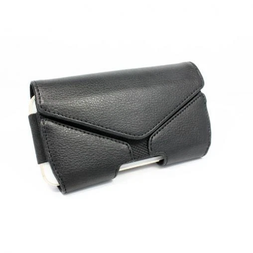 CASE BELT CLIP LEATHER HOLSTER COVER POUCH CARRY PROTECTIVE BLACK for PHONES