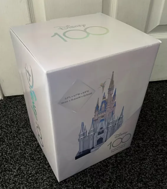 BNIB Walt Disney World Cinderella Castle Celebration Figurine 100 Tinker Bell