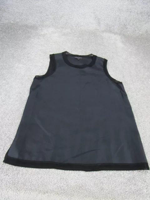 Rag & Bone Shirt Womens Medium Black Silk Tank Cami