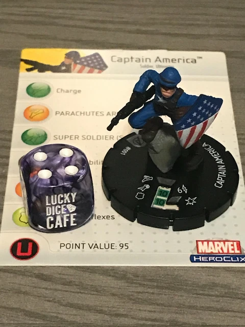 Marvel Heroclix Avengers 001 Captain America