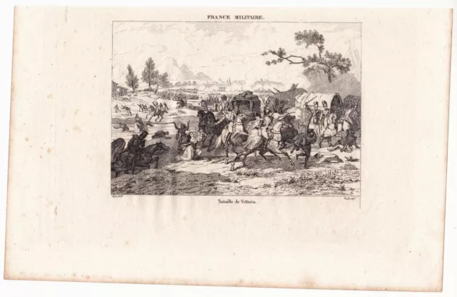 Battle Vitoria Gasteiz Napoleon Bonaparte Spanish War of Independence 1835 2