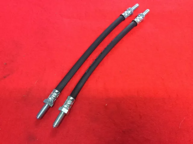 PAIR OF FRONT BRAKE HOSES TRIUMPH TR4A TR5 TR6 GT6 GBH176 x2