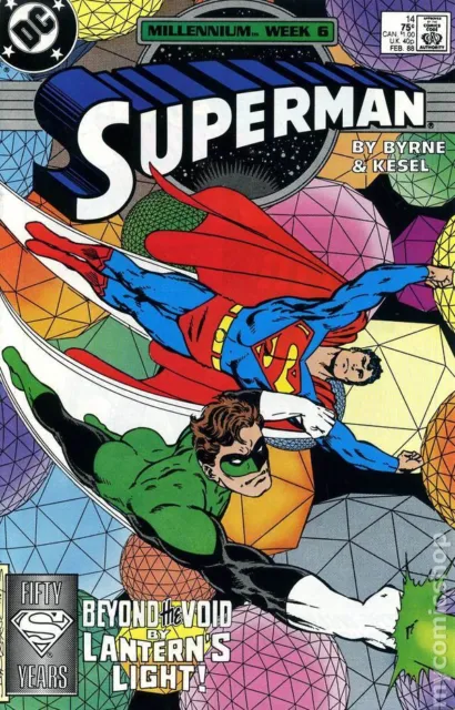 Superman #14 FN 1988 Stock Image