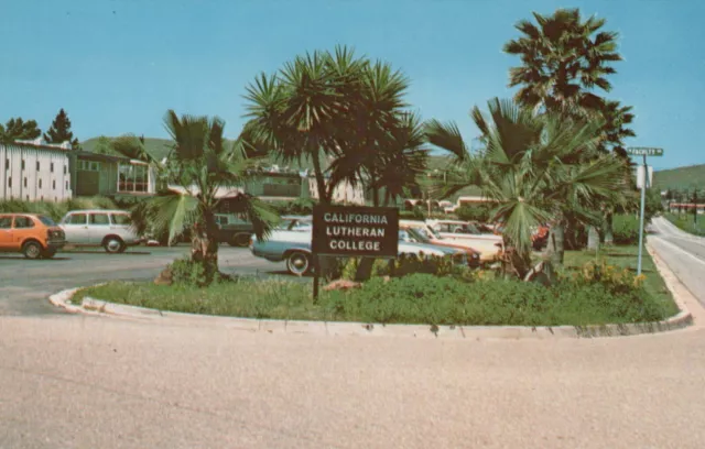 Greetings from Thousand Oaks California Lutheran College Postcard