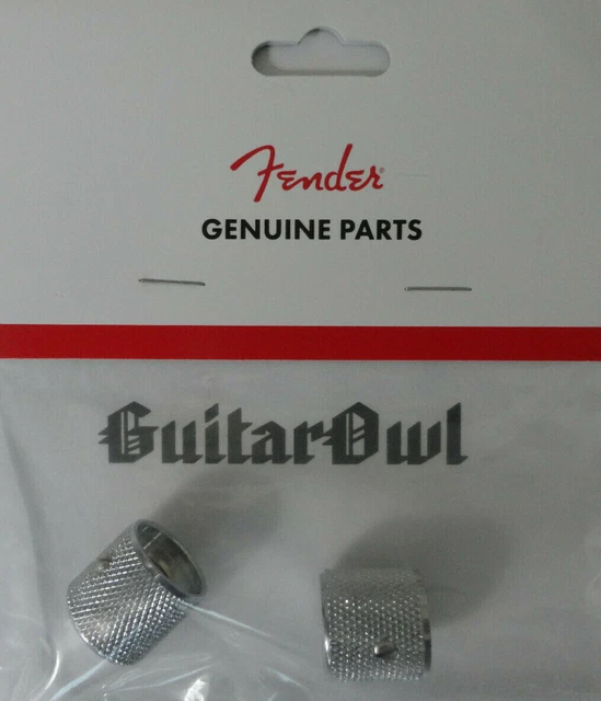 FENDER TELECASTER GUITAR Precision Bass Knurled Control Knobs