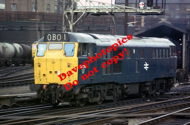 ORIGINAL 35MM Slide /Diesel /Train / Engine Railway 31210 @ Kings Cross ...