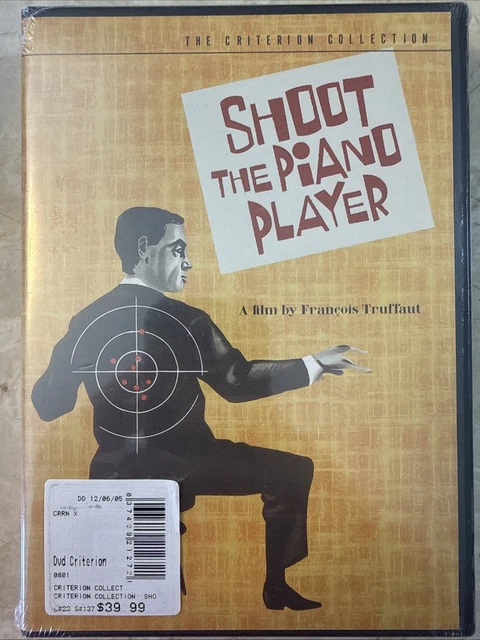 SHOOT THE PIANO Player Criterion Collection DVD (1960) $15.00