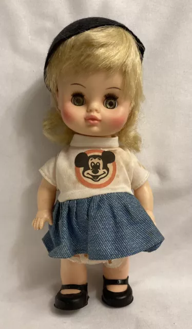 Vintage Doll Mickey Mouse Club 1971 Horsman 8 inches Blonde