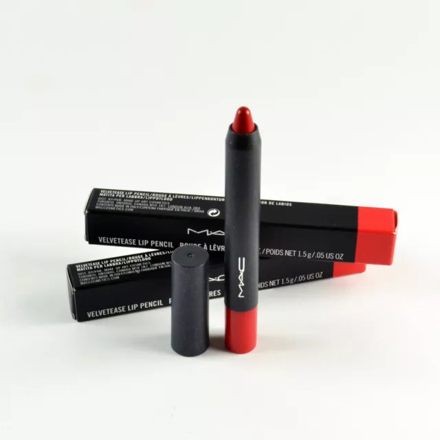 Mac Velvetease Lip Pencil LOVER'S LANE - Set of 2 x 1.5 g / 0.05 Oz.