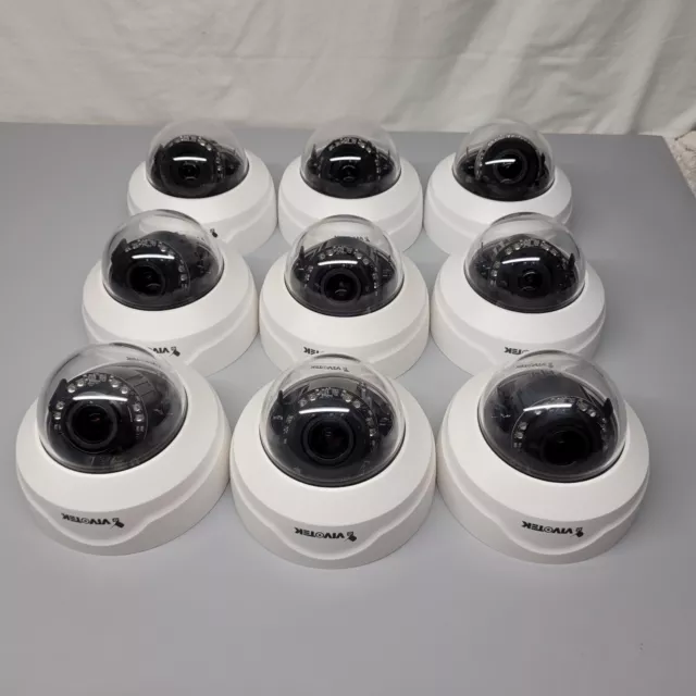(Lot of 9) VIVOTEK  FD8167A Network Security Camera Used
