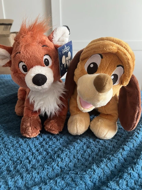 Disneyland Paris Tod Fox And The Hound Plush Disneyland Paris Fox