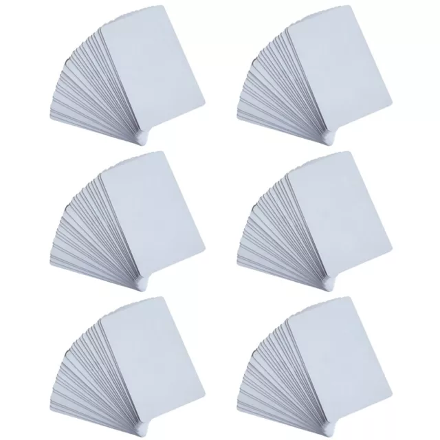 12rten Weißes Blank für PVC Tags Wasserdicht 504 Bytes Chip Sticker Z9I3