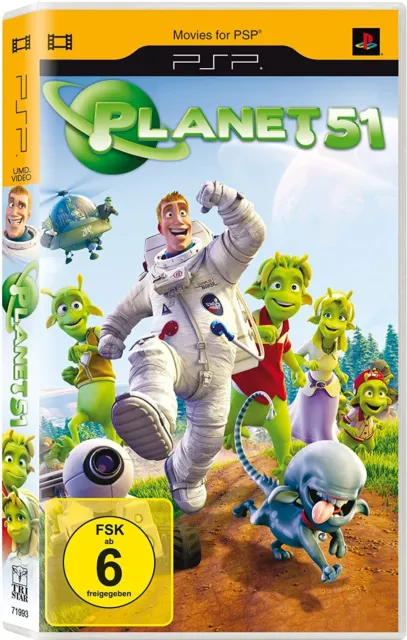 Sony PSP / Playstation Portable - UMD Video - Planet 51 mit OVP