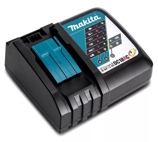 Makita Battery Charger Lithium Ion LXT 240v DC18RC Genuine Australian Stock 2